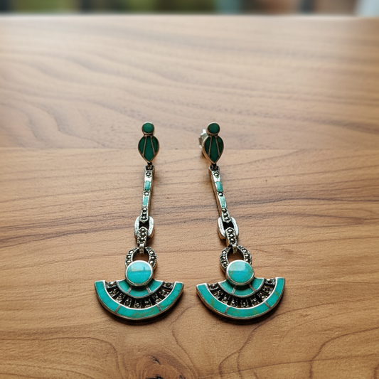 Pendientes Luz Turquesa