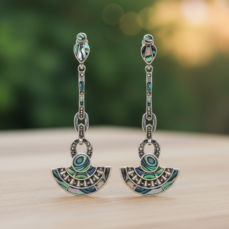 Pendientes Luz Abulón