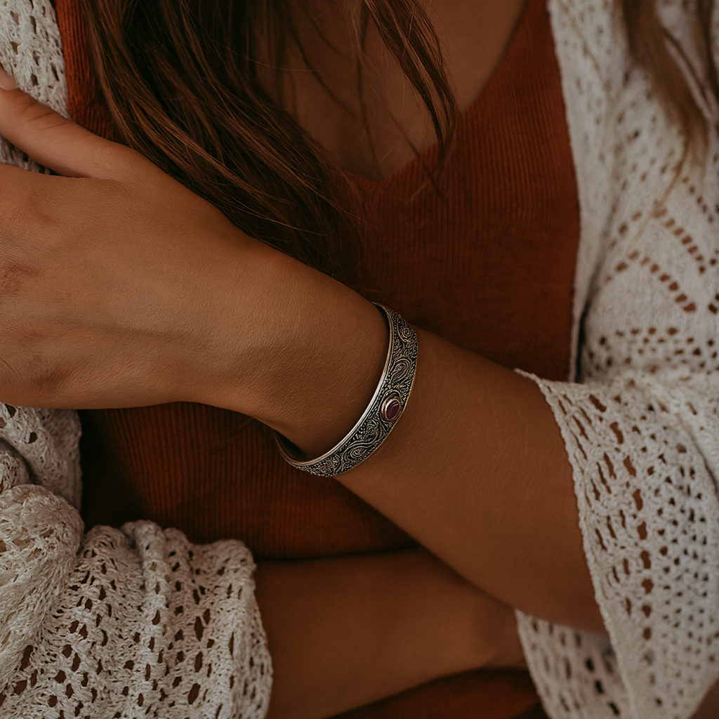 Pulsera Granada Amatista