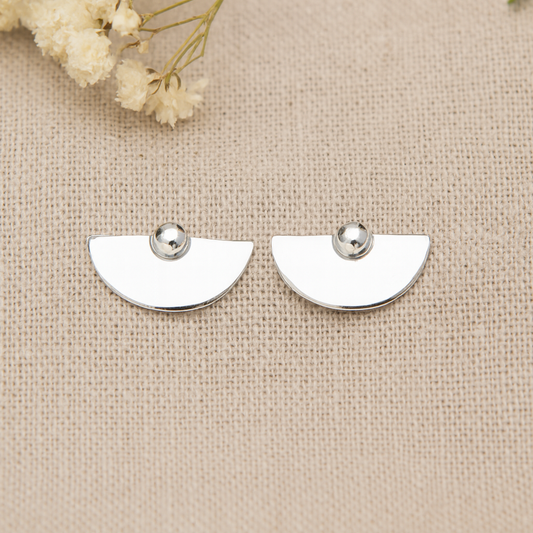 Pendientes Yara Plata