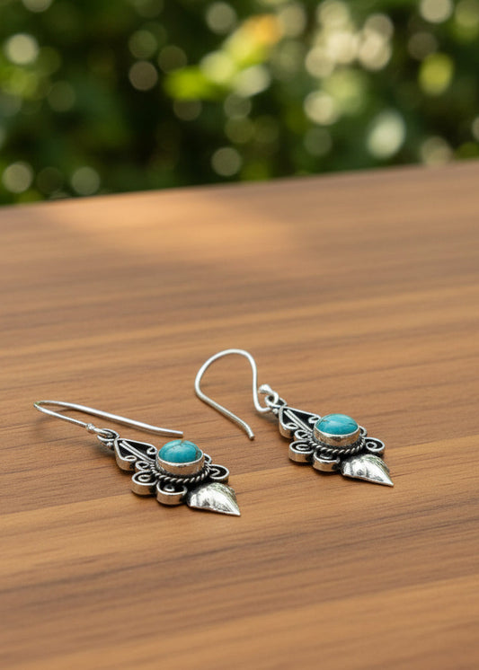 Pendientes Aura Turquesa