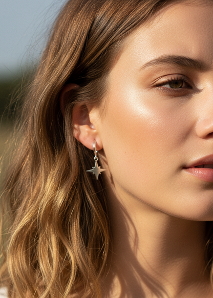 Pendientes Enara Plata