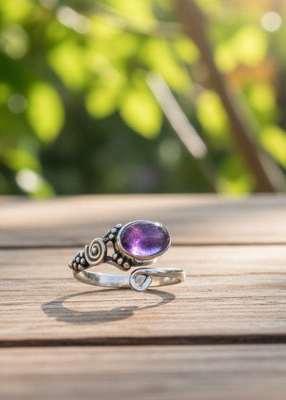 Anillo Dalila Amatista