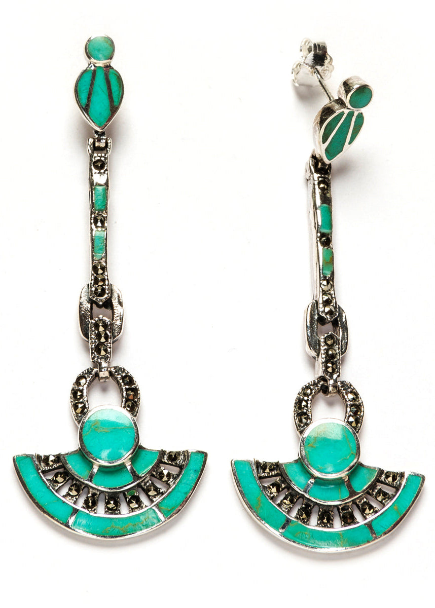 Pendientes Luz Turquesa