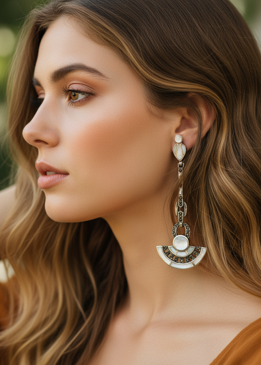 Pendientes Luz Nácar