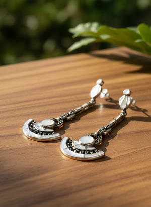 Pendientes Luz Nácar