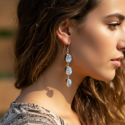 Pendientes Isadora Piedra Luna