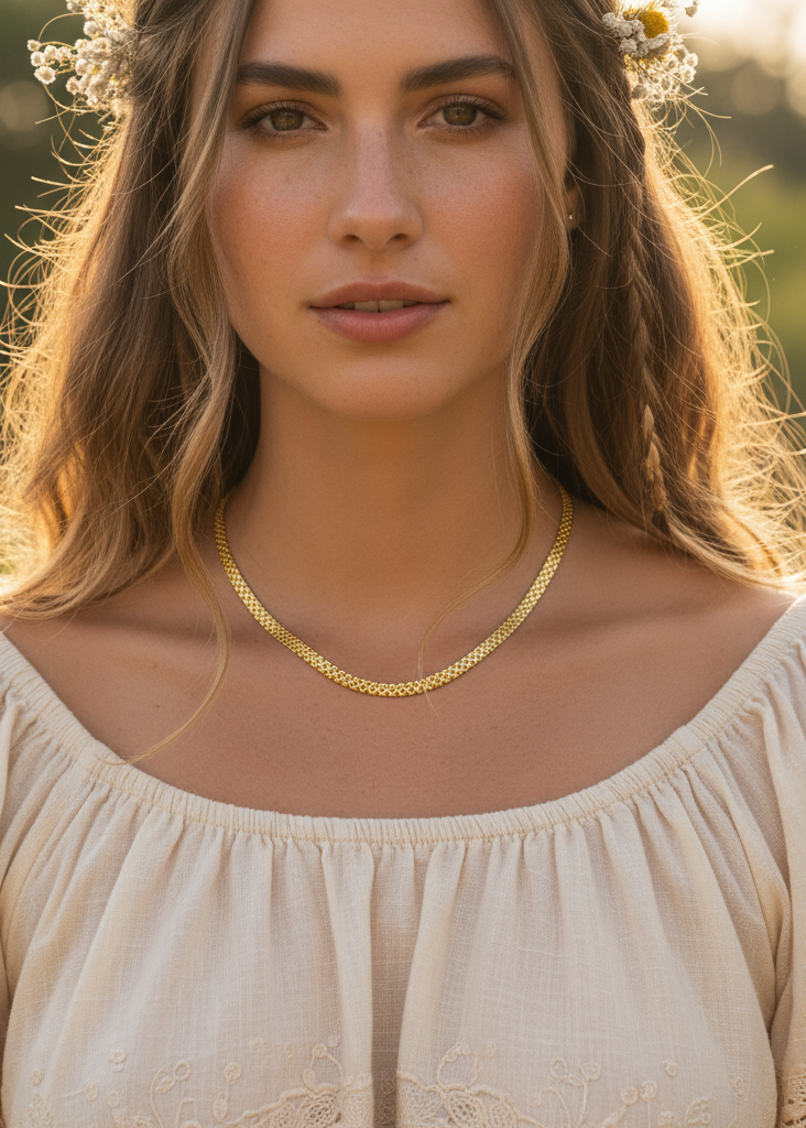 Collar Eurídice Oro