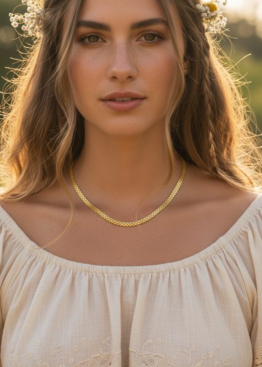 Collar Eurídice Oro