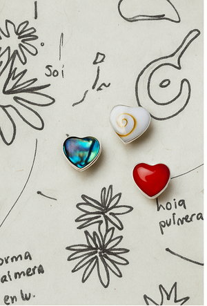 Pendientes Amanda en Plata de Ley 925 con Piedras Naturales – Encanto y Pasión