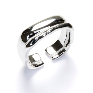 Anillo Sara de Plata 925 ajustable – Diseño elegante y boho chic