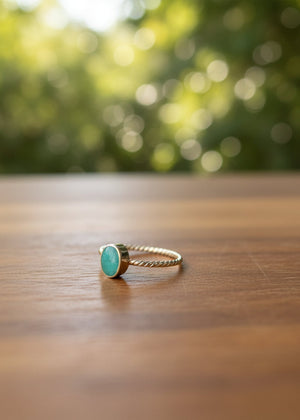 Anillo Maya Esmeralda