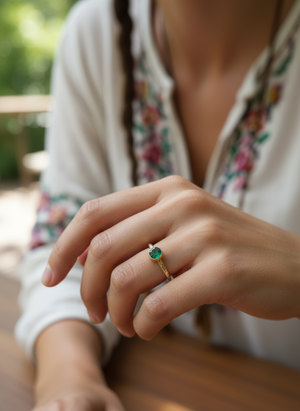 Anillo Vega Esmeralda