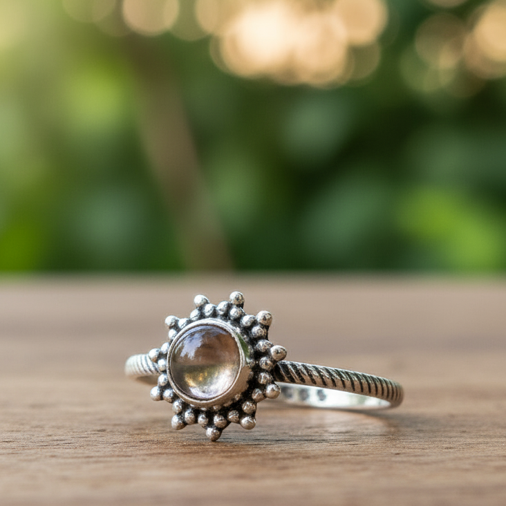 Anillo Marisol Cuarzo