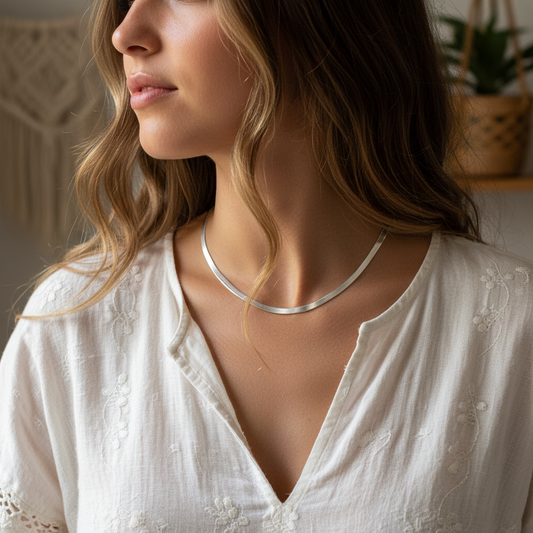 Collar Démeter Plata