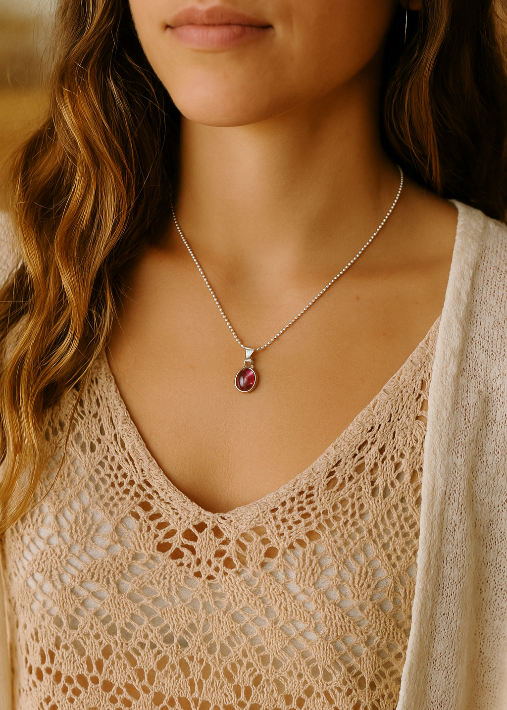 Collar Rubí