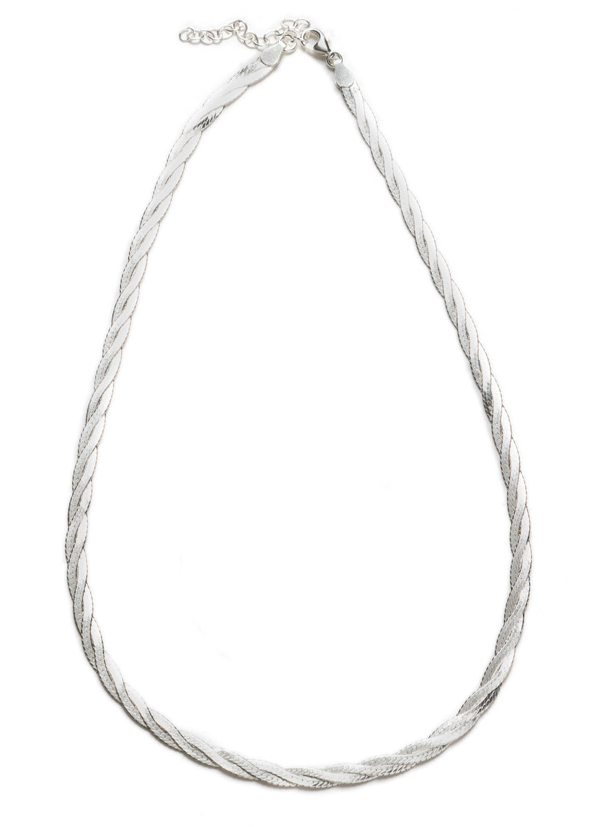 Collar Ágatha Plata