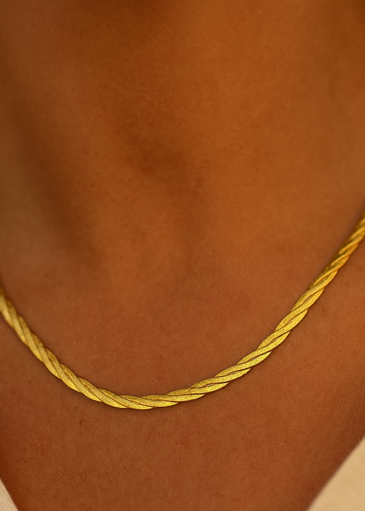 Collar Ágatha Oro