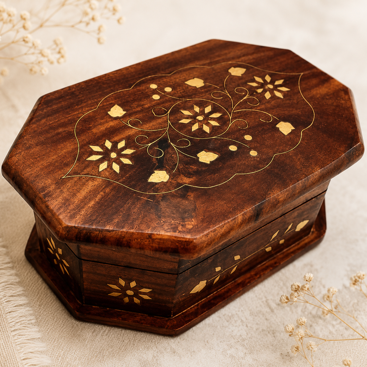 Joyero madera 15cm
