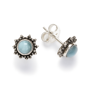 Pendientes Marisol en Plata de Ley 925 con Piedras Naturales – Encanto Único