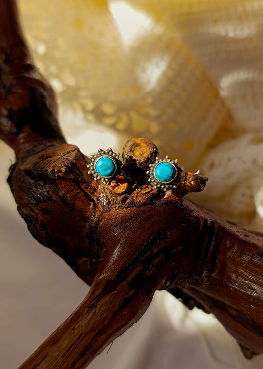 Pendientes Marisol Turquesa