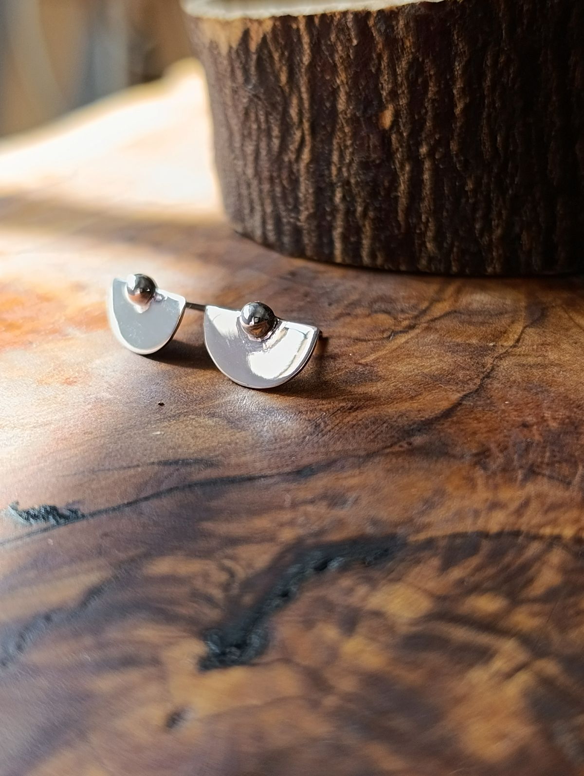 Pendientes Yara Plata