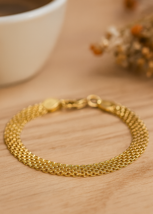 Pulsera Eurídice Oro