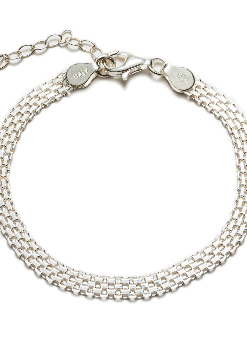 Pulsera Eurídice Plata