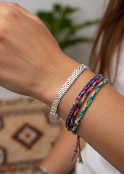 Pulsera Eurídice Plata