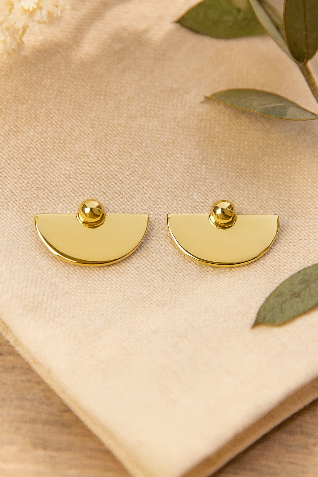 Pendientes Yara Oro
