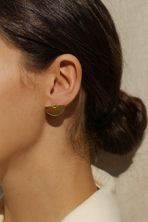 Pendientes Yara Oro