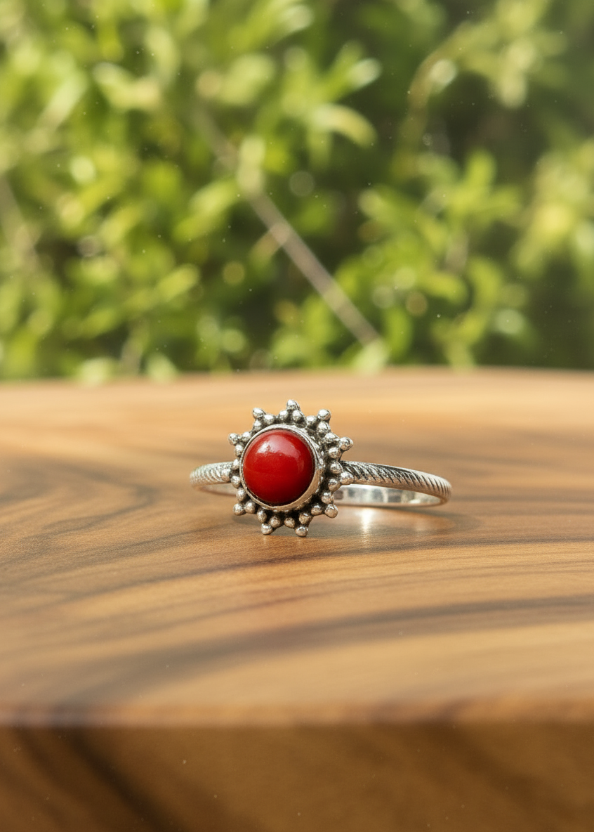 Anillo Marisol Coral