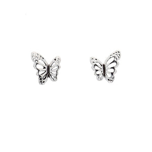 Pendientes Noa en Plata de Ley - Mariposa de 9 mm boho chic