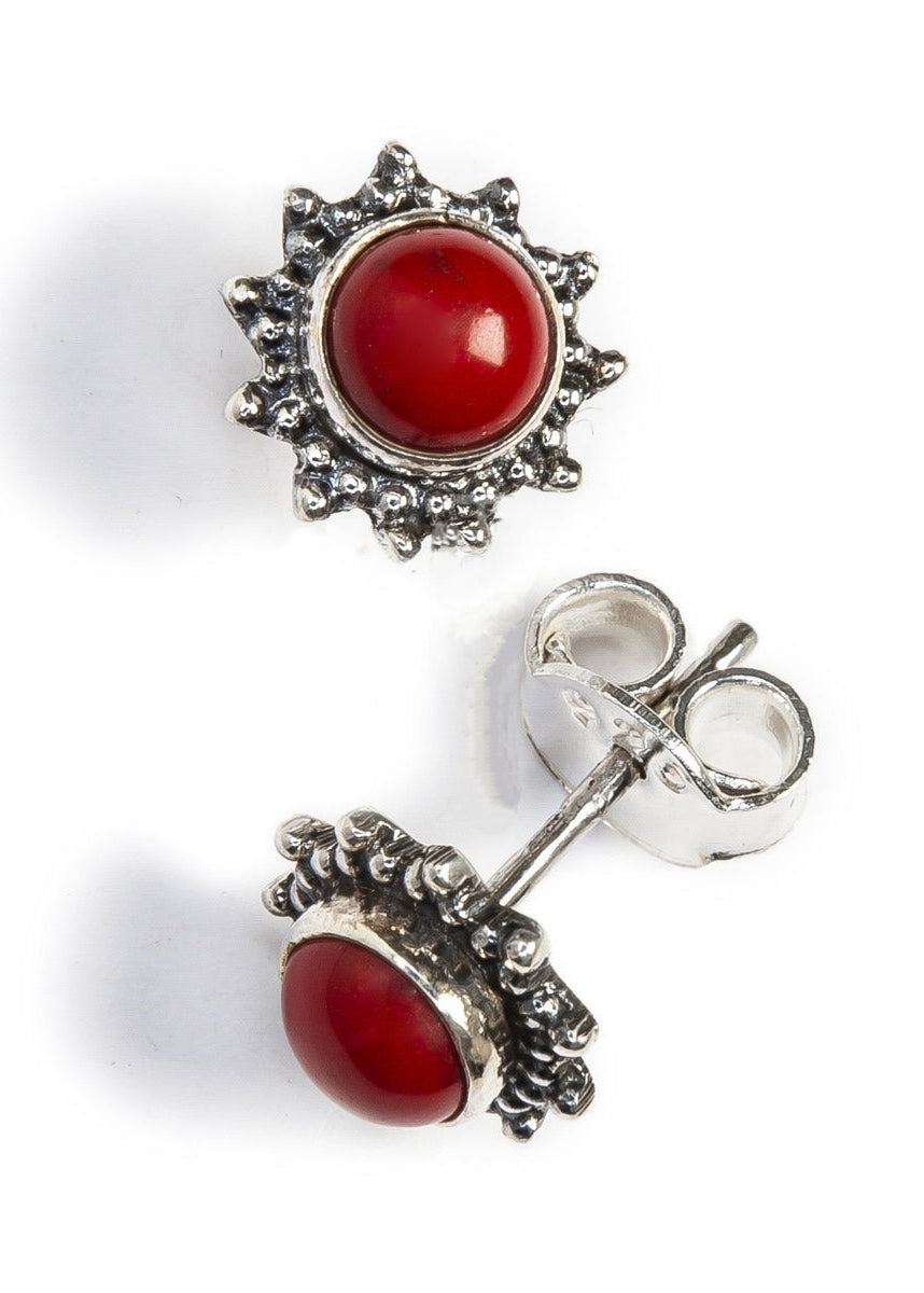 Pendientes Marisol Coral