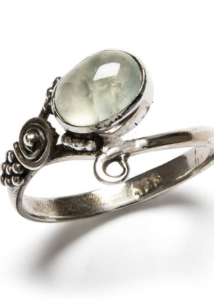 Anillo Dalila Prehnita