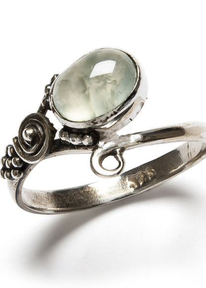 Anillo Dalila Prehnita