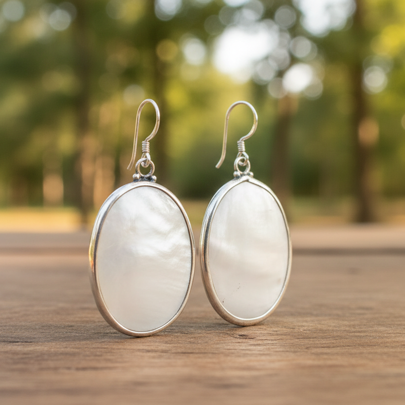 Pendientes Blanca